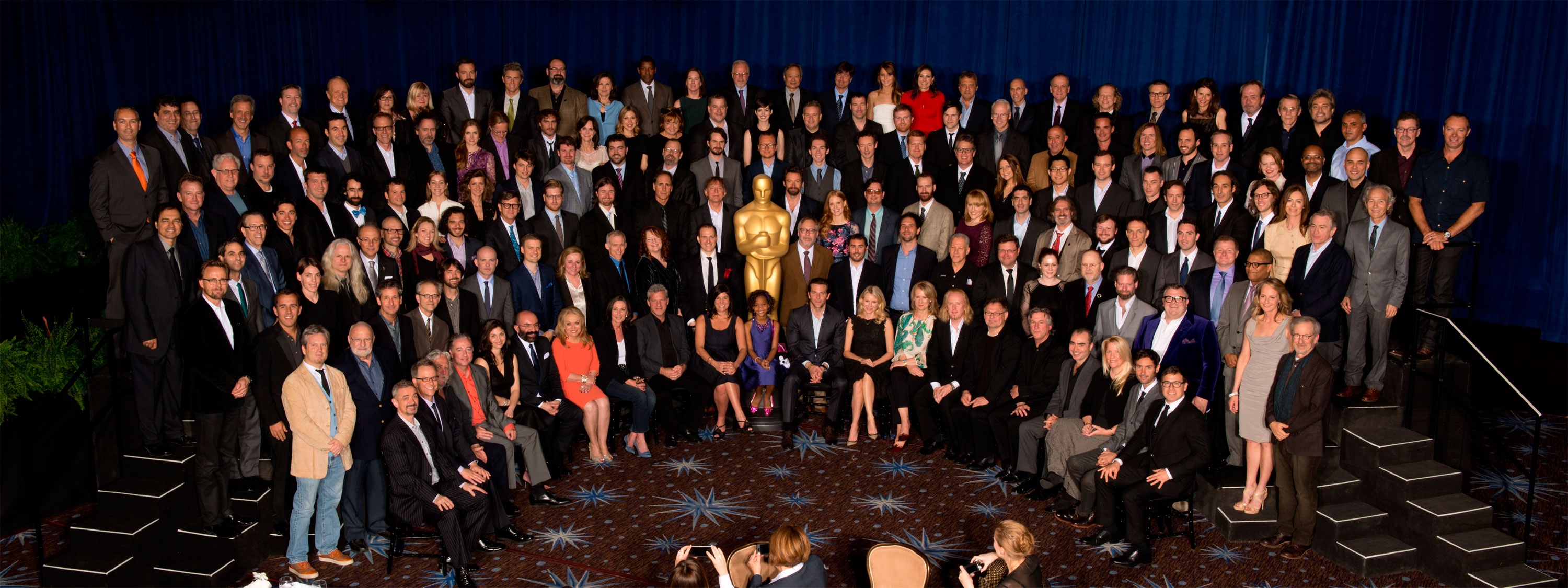 Foto oficial dos indicados ao Óscar 2013