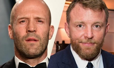 Ator Jason Statham e realizador Guy Ritchie